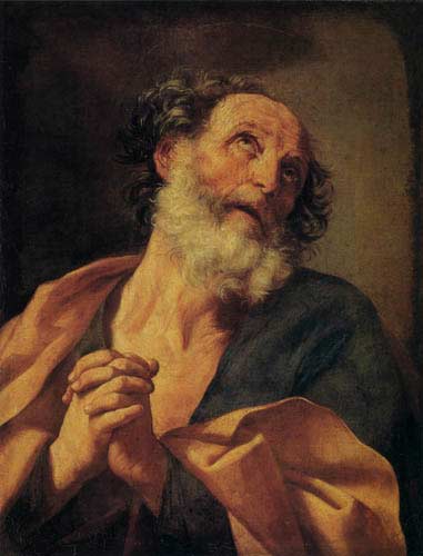 „Die Reue des Apostels Petrus“ von Guido Reni