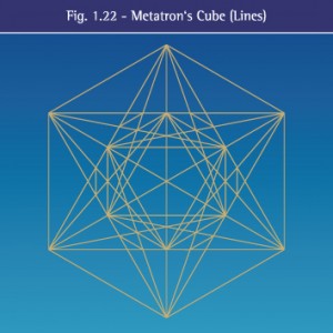 1.22 - Metathron's Würfel (E) Linien Kopie